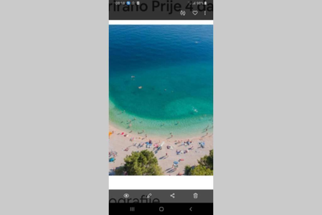 Apartment Golden Sunrise - 4 Ul.Petra Svacica11 บาชกาโวดา ภายนอก รูปภาพ